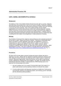 HTCSD Administrative Procedures Manual December 2, 2013 Final