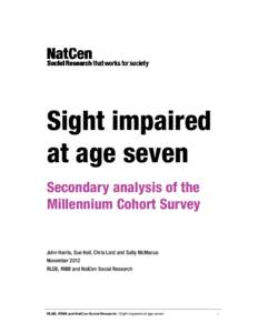 Microsoft Word - Sight-Impaired-at-Age-Seven-FINAL-report.doc