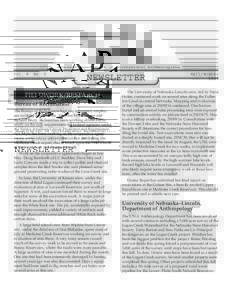 Nebraska Association of Professional Archeologists  Vol. 8 No. 2