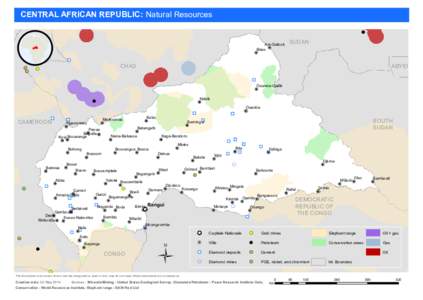 CENTRAL AFRICAN REPUBLIC: Natural Resources ! Am-Dafock Birao  A