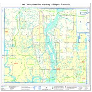 Lake County Wetland Inventory - Newport Township Y 94 3