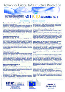 Microsoft Word - Newsletter 6 - Input about ERNCIP Inventry-1.doc