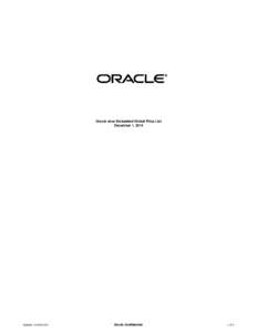 Oracle Java Embedded Global Price List