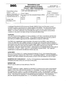 Aquifers / Soil contamination / Environmental remediation / Environmental science / Water pollution / Groundwater / Vapor intrusion / Drinking water / Soil vapor extraction / Environment / Pollution / Water