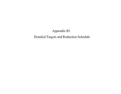 Appendix B1 Detailed Targets and Reduction Schedule Table of Maryland Bay Water Quality Segment-Shed Labels and Names ANATF_DC ANATF_MD