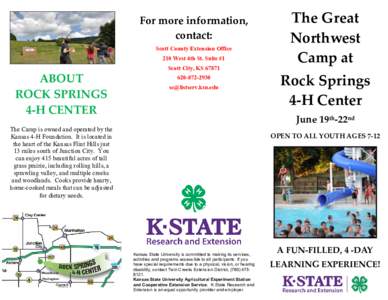 2018 Rock Springs Camp Brochure.pub