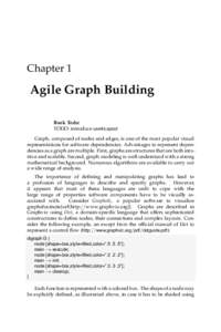 Chapter 1  Agile Graph Building Book Todo: TODO: introduce useInLayout Graph, composed of nodes and edges, is one of the most popular visual