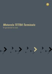 Terrestrial Trunked Radio / Airwave / Motorola / Two-way radio / Mobile radio / Sepura / Technology / Schaumburg /  Illinois / Trunked radio systems