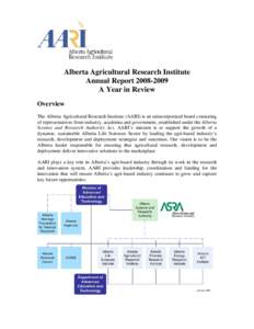 Arctic and Antarctic Research Institute / Agriculture and Agri-Food Canada / Alberta / Agriculture / Canola / Academia / Physical geography / Science and technology in Russia / Aari language / University of Alberta