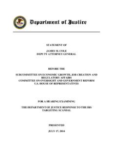 Federal Bureau of Investigation / Academi / 501(c) organization / Security / Government / Public administration / IRS Return Preparer Initiative / Taxation in the United States / Internal Revenue Service / Treasury Inspector General for Tax Administration