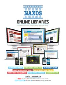 ONLINE LIBRARIES A COMPREHENSIVE GUIDE TO NAXOS LIBRARY RESOURCES ONLINE NAXOS MUSIC LIBRARY  NAXOS MUSIC LIBRARY-JAZZ