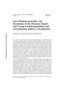 Journal of Genocide Research 2008, 10(1), March, 7 – 14