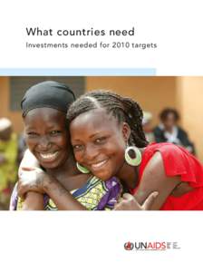 What countries need Investments needed for 2010 targets UNAIDS/09.03E – JC1681E (English original, February 2009) © Joint United Nations Programme on HIV/AIDS (UNAIDS[removed]All rights reserved. Publications produced