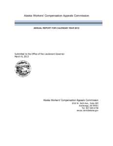 Alaska Workers’ Compensation Appeals Commission