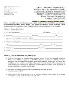 Maryland Higher Education Commission Office of Student Financial Assistance 6 N Liberty St, Ground Suite Baltimore, MD[removed]4565; ([removed]TTY for the Deaf[removed]