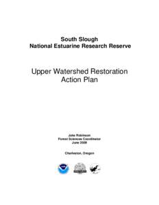 Charleston /  Oregon / South Slough National Estuarine Research Reserve / National Estuarine Research Reserve / Coos River / Slough / Riparian zone / Salt marsh / Coos Bay / Elkhorn Slough / Geography of the United States / Protected areas of the United States / Water