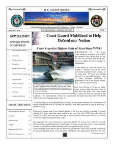 U.S. COAST GUARD  Evening colors A Newsletter for Coast Guard and NOAA Retirees “Semper Paratus” “AN HONORABLE CAREER OF SERVICE”