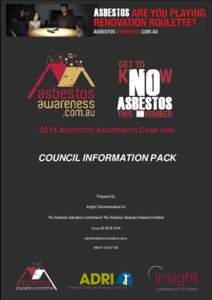 Asbestos Awareness Month[removed]Council Information Kit