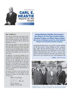 Assemblyman  CARL E. HEASTIE  Reports To The