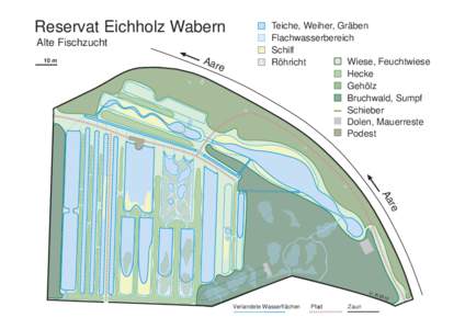 Reservat Eichholz Wabern Alte Fischzucht 10 m Aar e