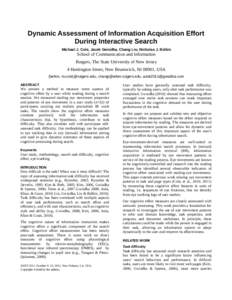 SIGCHI Conference Paper Format