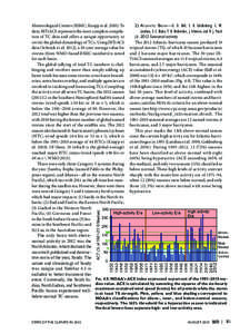 Meteorological Centers (RSMC; Knapp et al[removed]To 2)	 Atlantic Basin —G. D. Bell, S. B. Goldenberg, C. W. date, IBTrACS represents the most complete compilaLandsea, E. S. Blake, T. B. Kimberlain, J. Schemm, and R. J