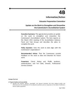 Microsoft Word - 4B Accreditation Update