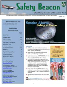 1  The safety beacon is for informational purposes only and does not replace Safety Education requirement BEACON NEWSLETTER TEAM