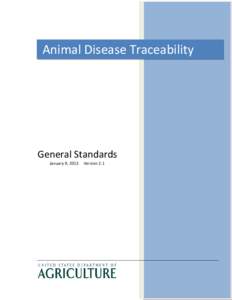 Animal Disease Traceability