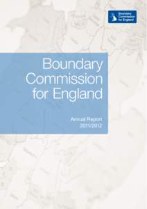 Boundary Commission for England - Annual Report