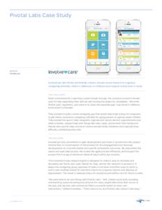 Pivotal Labs Case Study  INDUSTRY Healthcare