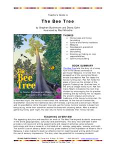 Teacher’s Guide to  The Bee Tree by Stephen Buchmann and Diana Cohn illustrated by Paul Mirocha