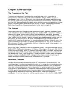 DRAFT COMPREHENSIVE CONSERVATION PLAN