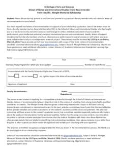 Employment / Recommendation letter / Recommendation / Recommender system