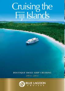 Cruising the Fiji Islands