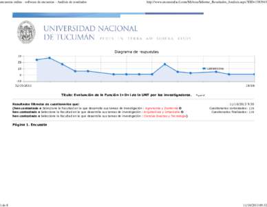 encuestas online - software de encuestas - Análisis de resultados  1 de 8 http://www.encuestafacil.com/MiArea/Informe_Resultados_Analisis.aspx?EID=