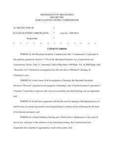 New Deal / Securities Act / United States Securities and Exchange Commission / Accredited investor / Finance / Financial regulation / United States securities law / Financial economics / 73rd United States Congress