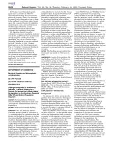 9682  Federal Register / Vol. 80, NoTuesday, February 24, Proposed Rules (b) Replacement Standards guide agencies to consider an effective