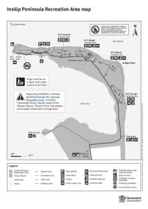 Teewah Beach / Inskip Point / Rainbow Beach /  Queensland / Fraser Island / North Shore /  Queensland / Double Island Point / Camping / Geography of Australia / Geography of Queensland / States and territories of Australia