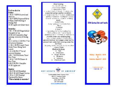 Recreation / Cub Scouting / Pushmataha Area Council / Cub Scout / Boy Scouts of America / Scout Leader / Local councils of the Boy Scouts of America / Scouting / Outdoor recreation