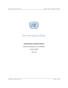 Microsoft Word - EGM Tourism Stats - NY Resource Guide NOT FUNDED.doc