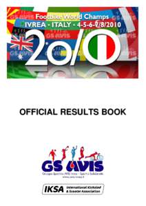 Official results book stampa