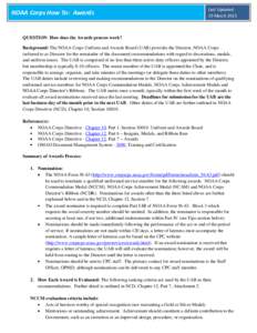 NOAA Corps How To:  Apply for NOAA Flight Program