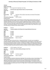 Politics / Association of Commonwealth Universities / Deakin University / Warrnambool / Australian and New Zealand Standard Research Classification / E-democracy / Deliberative democracy / United Nations / Deakin / Democracy / Direct democracy / Technology