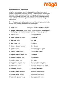 Microsoft Word - Emendations to the Specification.doc