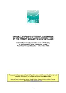 Mazandaran Province / Ramsar Convention / Convention on Biological Diversity / Wetland / Biology / Biodiversity Indicators Partnership / Wetlands of the United States / Environment / Biodiversity / Ecology