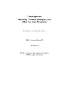 United States Air Force / National security / Security / Contemporary history / International relations / International security / Violent non-state actor