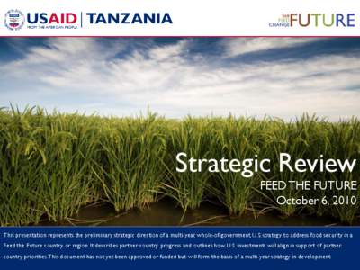Tanziania Strategic Review