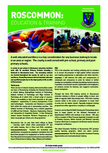 Roscommon:  Roscommon County Council  education & training