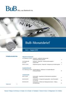 BuB-Monatsbrief  er ich ndl u